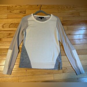 Ann Taylor Multicolor Color Block Sweater Size Medium